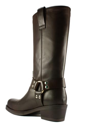 High Boots Brown Leather