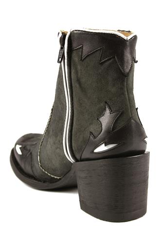 Shanghai Zipper Leopard Carbon Goat Black White
