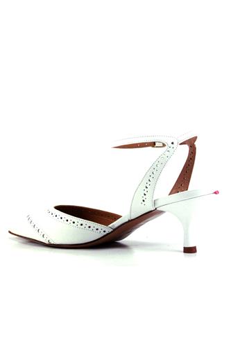 Chanel White Leather