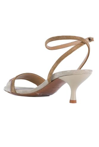 Coachella Sand Brown Suede Studs