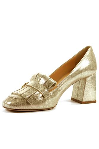 Lady Gold Crackle Leather