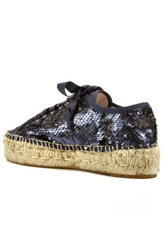 Sneaker Espadrillas Sequi Blue Paillettes