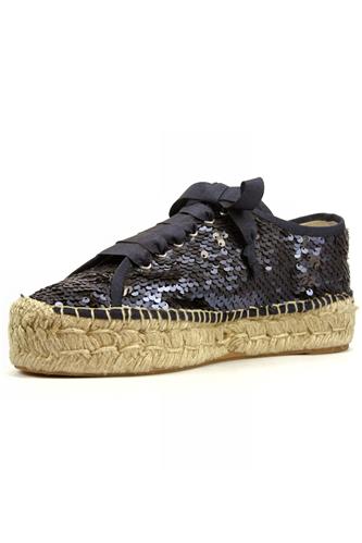 Sneaker Espadrillas Sequi Blue Paillettes