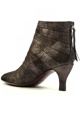 Margherita Bronze Laminated Suede
