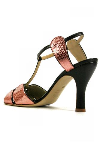 Mariella Copper Laminated Ayers Black Profile