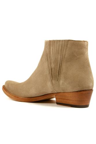 Low Boot Sand Suede