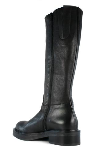 Boots Black Washed Leather