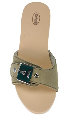 Pescura Jane Khaki Suede