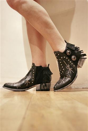 Corus Black Leather Dark Grey Suede
