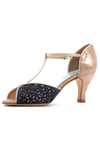 Studio Perforated Chen Blue Laminated Sand