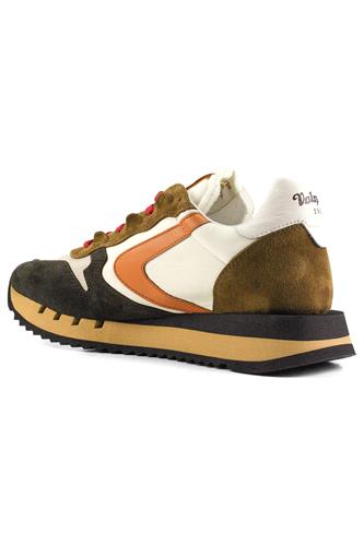 Magic Run 92 Nylon Bianco Pelle Cuoio Camoscio Testa di Moro