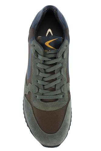 Magic City Cordura Brown Olive Green Suede Black Leather