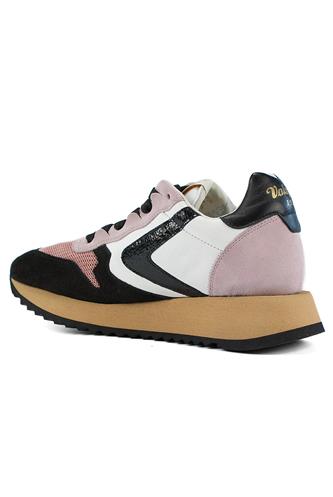 Magic Heritage Viper Black White Suede Leather Pink Cordura