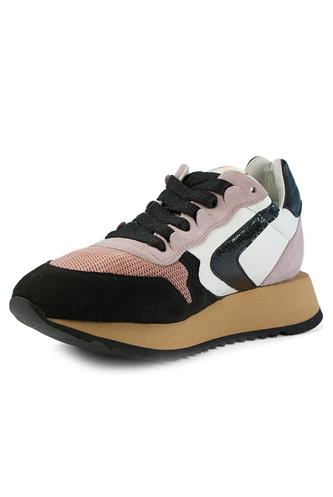 Magic Heritage Viper Black White Suede Leather Pink Cordura
